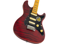 Larry Carlton S7 FM See Thru Red New Gen Larry Carlton S7 FM See Thru Red New Gen